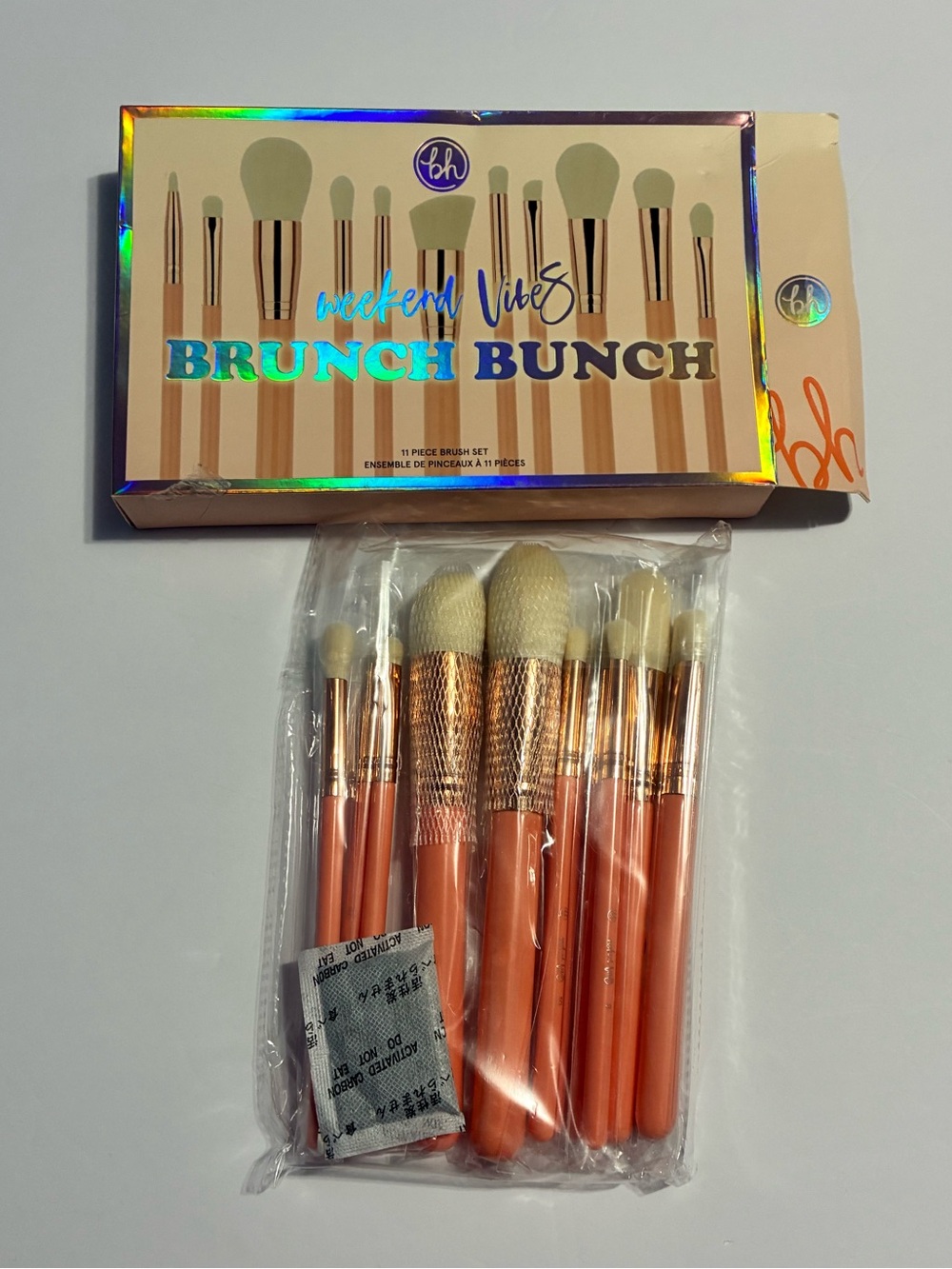 NEW BH Cosmetics Weekend Vibes "Brunch Bunch" 11 Piece Brush Set